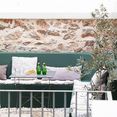 Central5 Boutique Apartments With Common Garden Next To Metro Athen Eksteriør billede