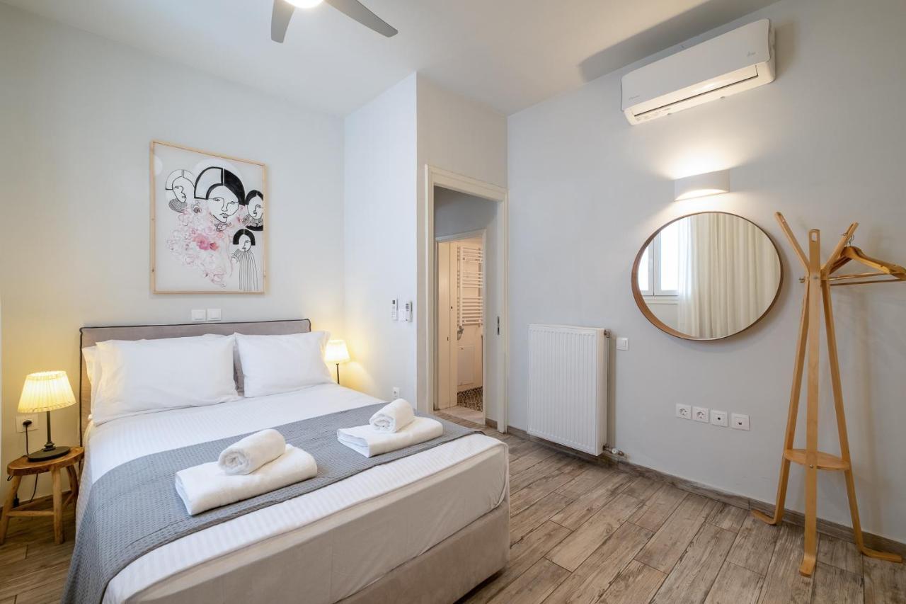 Central5 Boutique Apartments With Common Garden Next To Metro Athen Eksteriør billede