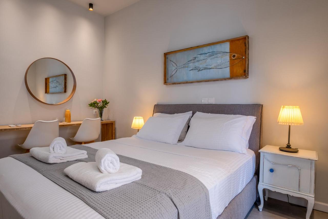 Central5 Boutique Apartments With Common Garden Next To Metro Athen Eksteriør billede