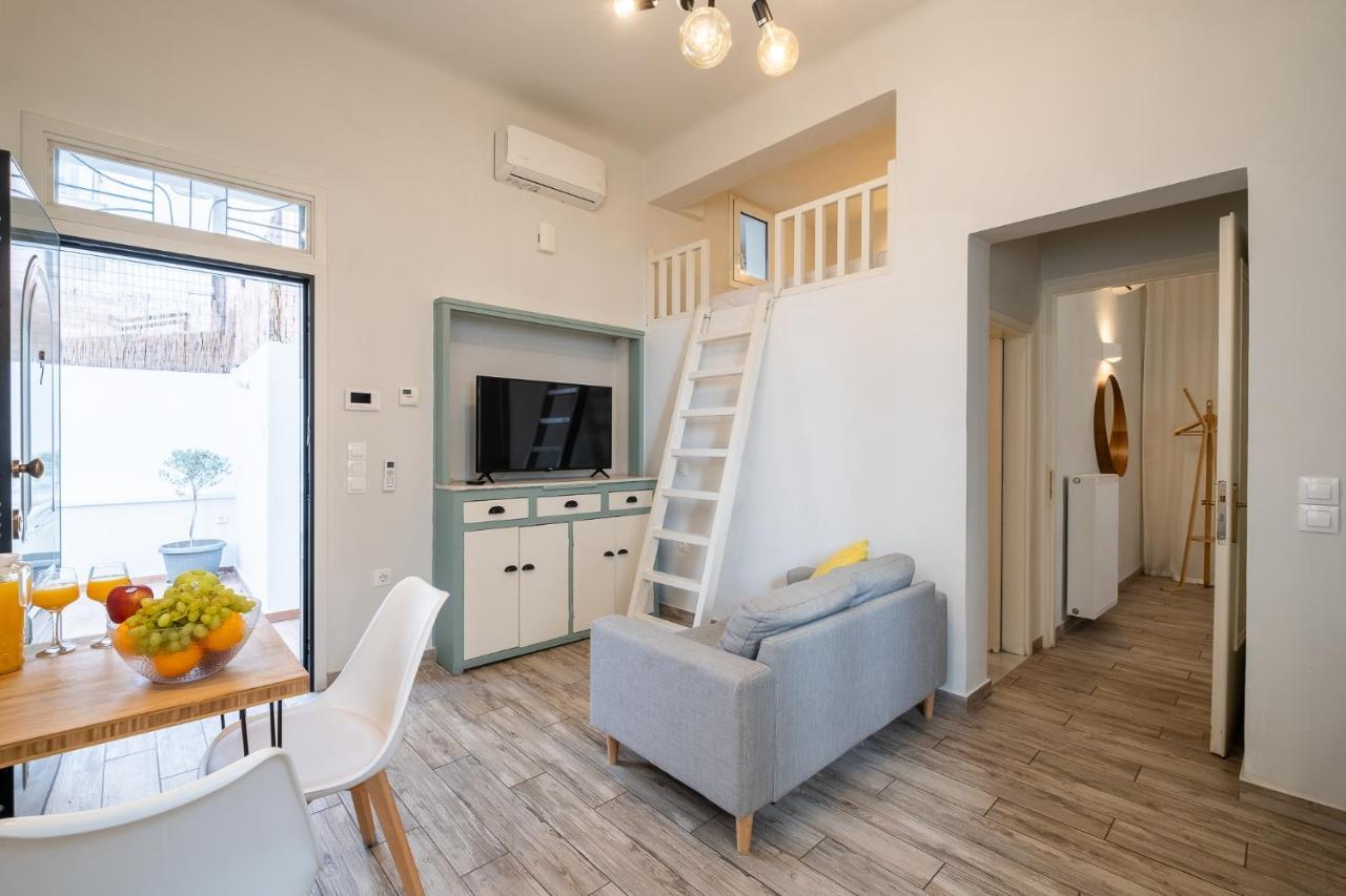 Central5 Boutique Apartments With Common Garden Next To Metro Athen Eksteriør billede