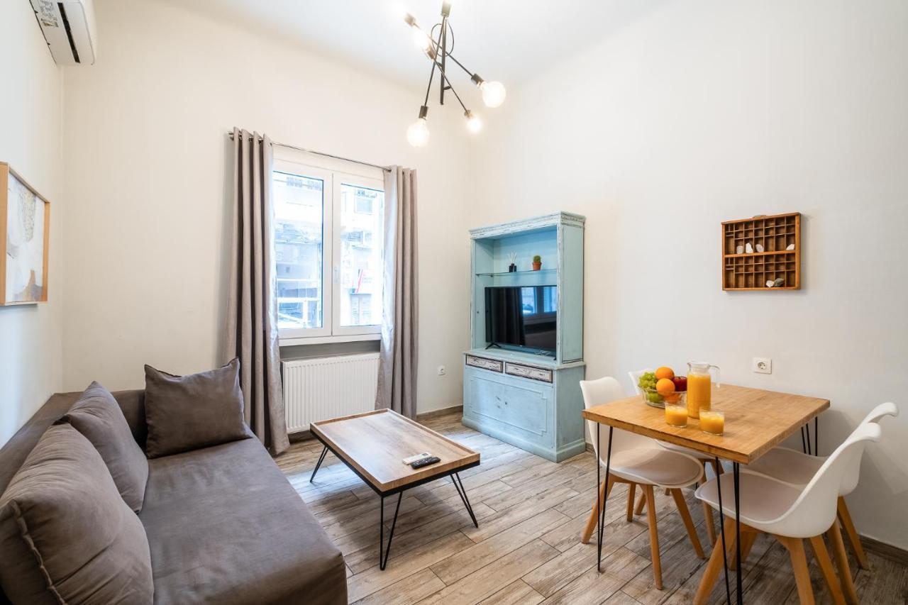 Central5 Boutique Apartments With Common Garden Next To Metro Athen Eksteriør billede