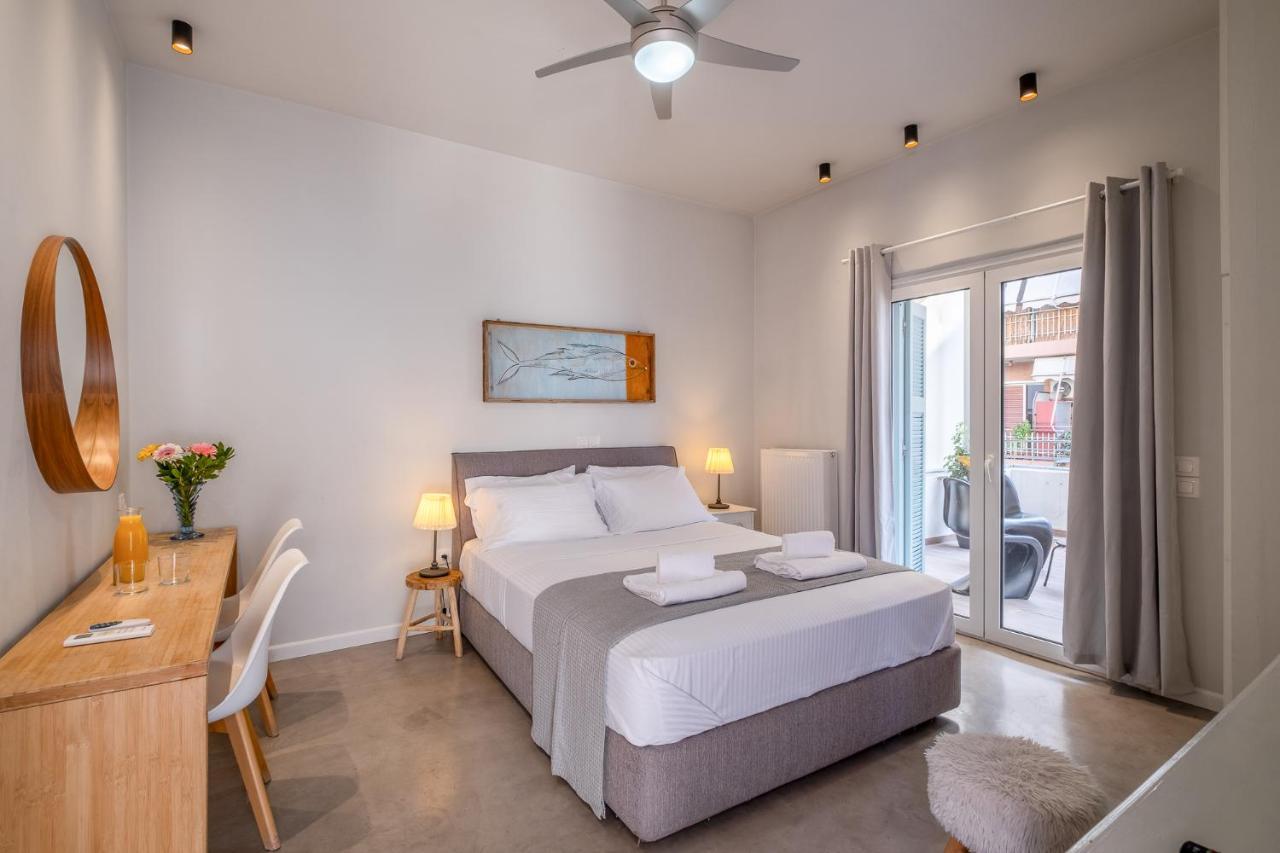 Central5 Boutique Apartments With Common Garden Next To Metro Athen Eksteriør billede