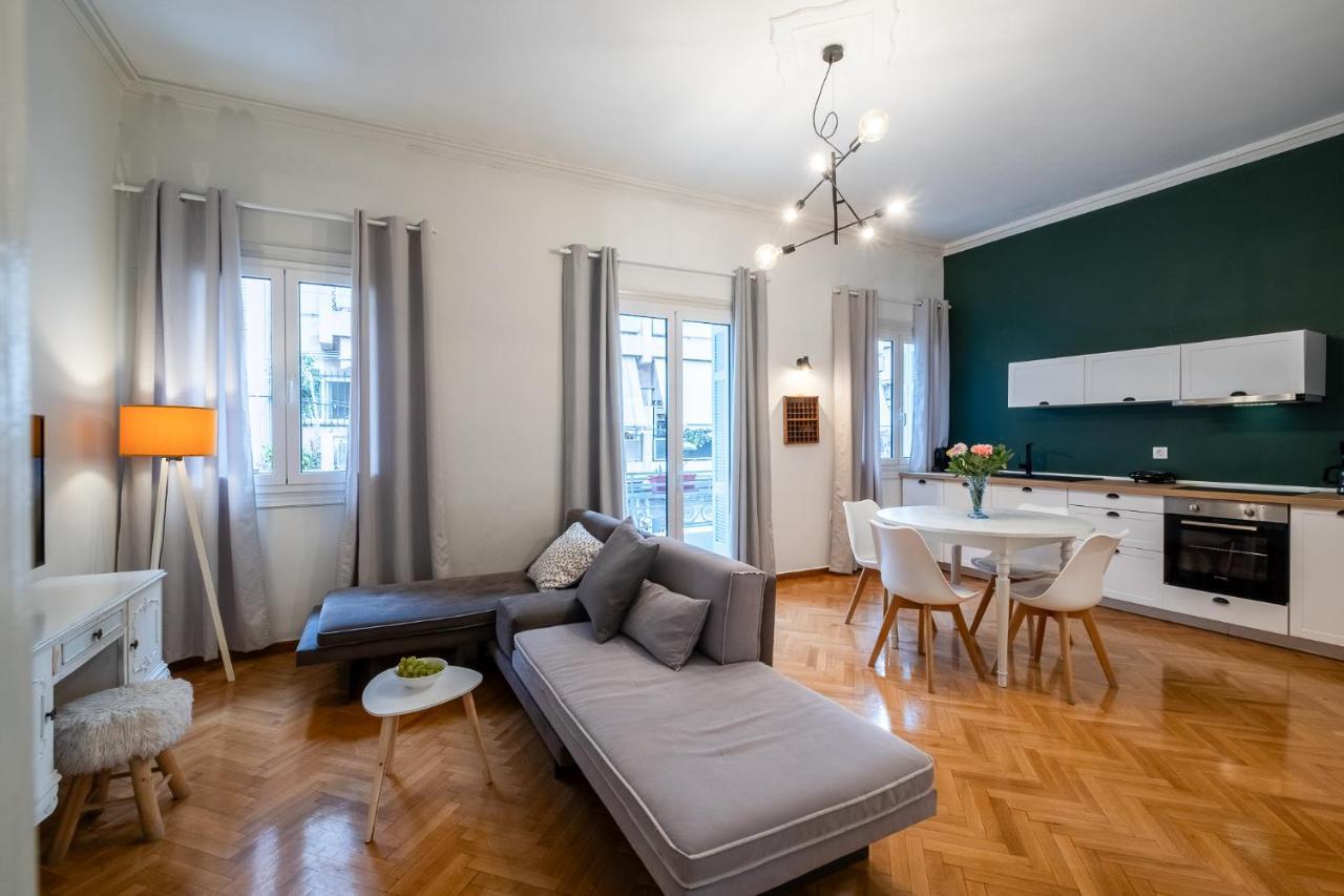 Central5 Boutique Apartments With Common Garden Next To Metro Athen Eksteriør billede