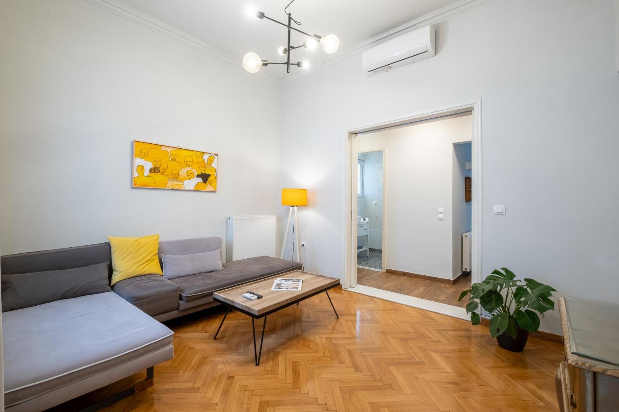 Central5 Boutique Apartments With Common Garden Next To Metro Athen Eksteriør billede