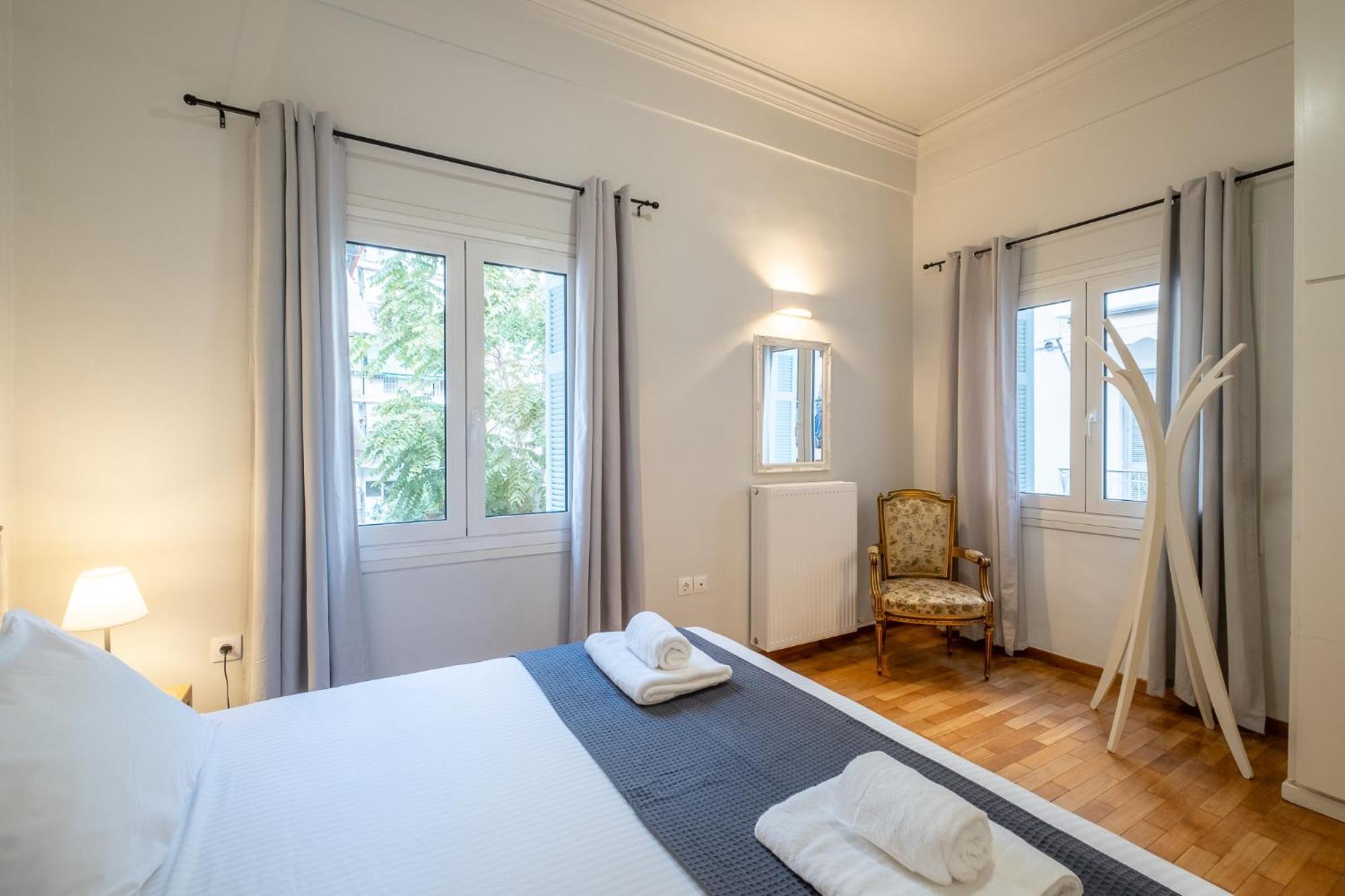 Central5 Boutique Apartments With Common Garden Next To Metro Athen Eksteriør billede